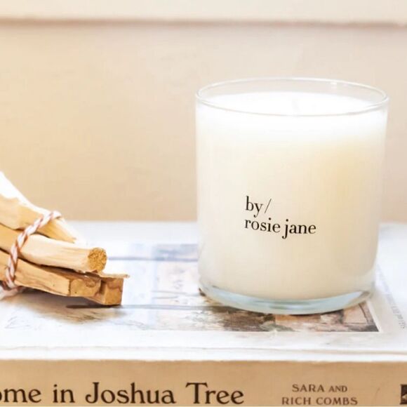 By Rosie Dulce Candle vanilla hinoki wood & nude musk brand nee in box - Picture 4 of 7